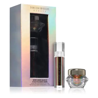 Danessa Myricks Beauty Infinite Chrome Holiday Kit sada dekorativní kosmetiky na obličej a oči