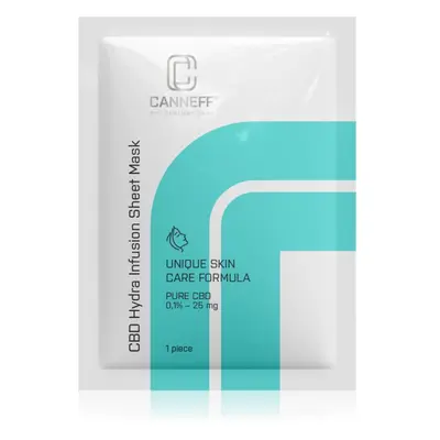 Canneff Balance CBD Hydra Infusion Sheet Mask hydratační plátýnková maska 1 ks