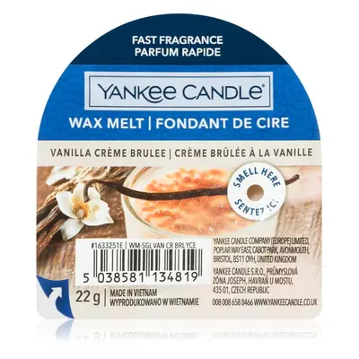 Yankee Candle Vanilla Crème Brûlée vosk do aromalampy 22 g