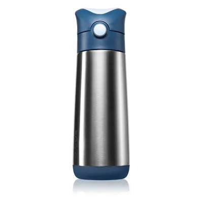 B.Box Insulated Drink Bottle termoska s brčkem Midnight 500 ml