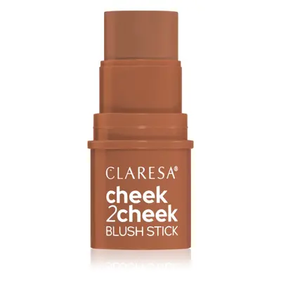 Claresa Cheek 2 Cheek krémový bronzer v tyčince odstín 02 Milk Choco 6 g