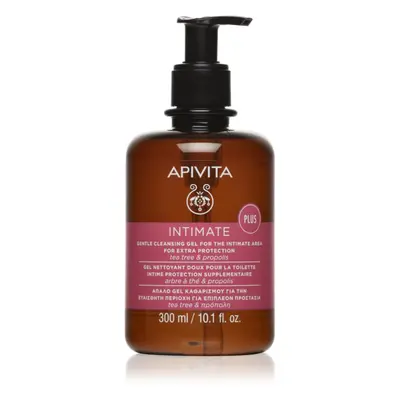 Apivita Intimate Plus Cleansing Gel jemný pěnivý mycí gel na intimní hygienu 300 ml