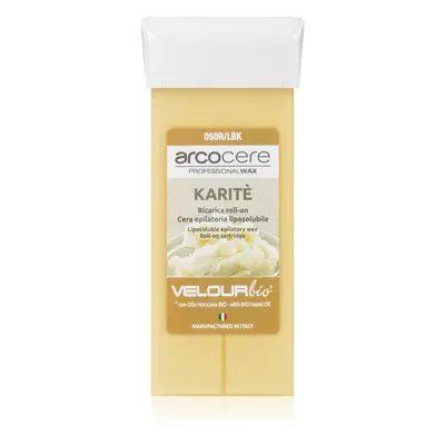 Arcocere Professional Wax Karité epilační vosk roll-on náhradní náplň 100 ml