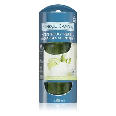 Yankee Candle Vanilla Lime Refill náplň do elektrického difuzéru 2x18,5 ml