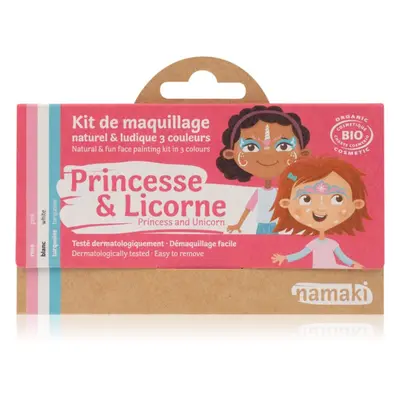 Namaki Color Face Painting Kit Princess & Unicorn sada pro děti