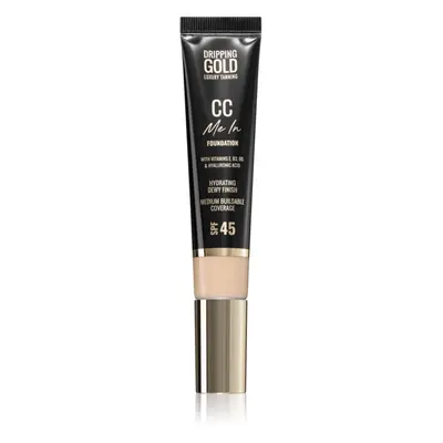 Dripping Gold CC Me In lehký make-up SPF 45 odstín 04 Beige 32 ml