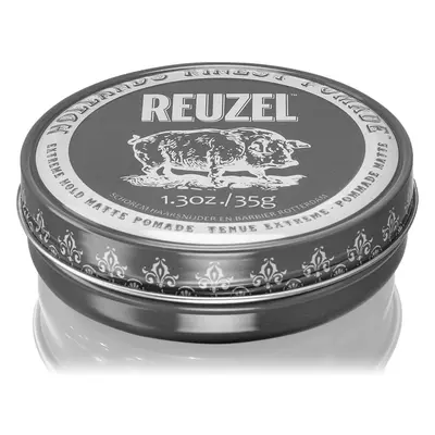 Reuzel Hollands Finest Pomade Extreme Hold pomáda na vlasy s matným efektem 35 g