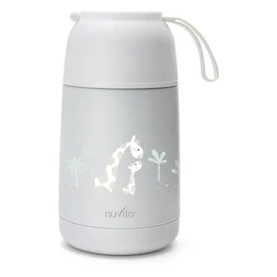 Nuvita Thermos termoska se silikonovým držákem White 500 ml