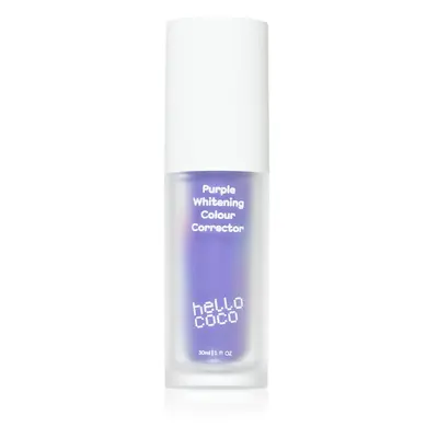 Hello Coco Purple Whitening Colour Corrector bělicí zubní pasta 30 ml