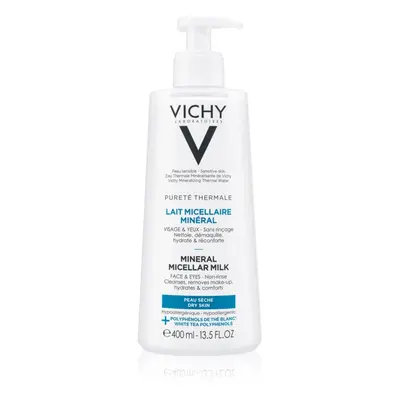 Vichy Pureté Thermale minerální micelární mléko pro suchou pleť 400 ml