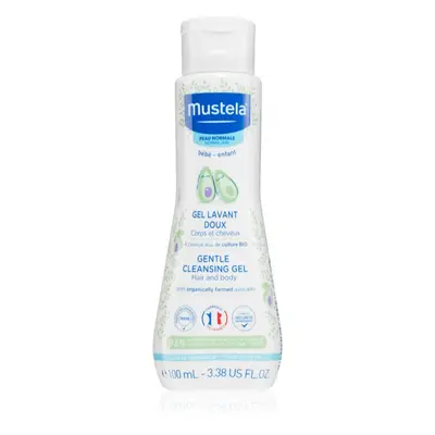 Mustela Bébé Bain tělový a vlasový mycí gel pro děti 100 ml