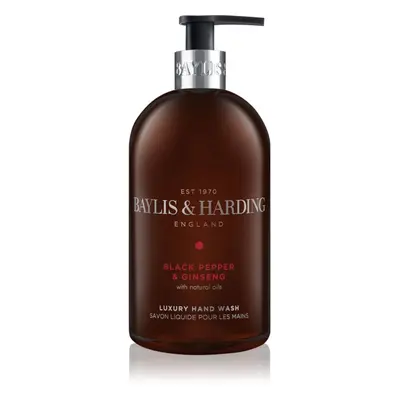 Baylis & Harding Black Pepper & Ginseng tekuté mýdlo na ruce 500 ml