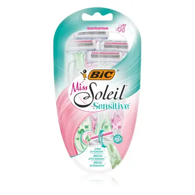 BIC Miss Soleil Sensitive jednorázová holítka pro ženy 3 ks