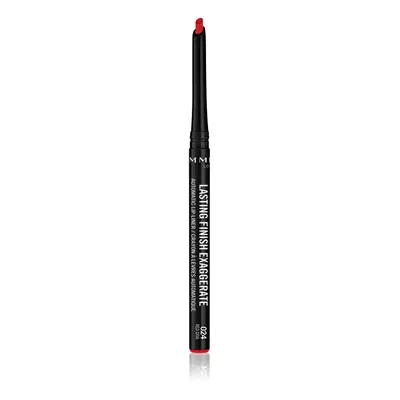 Rimmel Lasting Finish Exaggerate automatická tužka na rty odstín 024 Red Diva 0,25 g