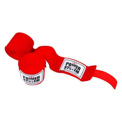 Power System Boxing Wraps boxerské bandáže barva Red 1 ks