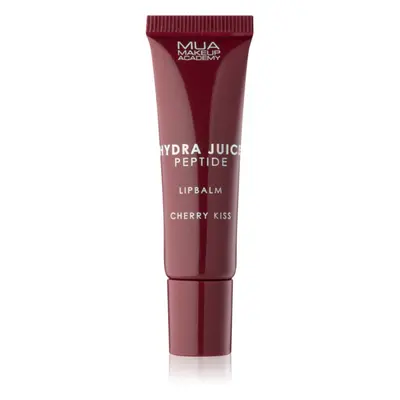 MUA Makeup Academy Hydra-Juice Peptide hydratační balzám na rty pro lesk vůně Cherry Kiss 10 ml