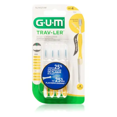 G.U.M Trav-Ler Interdental mezizubní kartáčky 1,3mm 4 ks