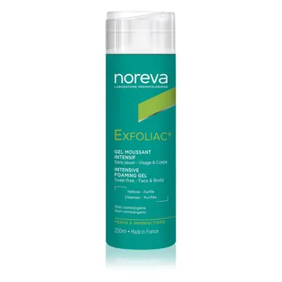 Noreva Exfoliac Intensive Foaming Gel čisticí pěnivý gel proti nedokonalostem pleti 200 ml