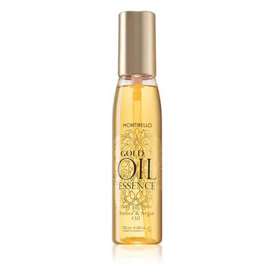 Montibello Gold Oil Amber & Argan Oil regenerační a ochranný olej pro poškozené vlasy a roztřepe