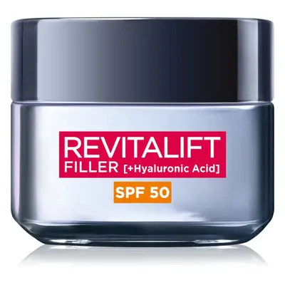 L’Oréal Paris Revitalift Filler denní krém proti stárnutí pleti SPF 50 50 ml