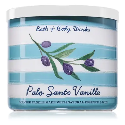 Bath & Body Works Palo Santo Vanilla vonná svíčka 411 g