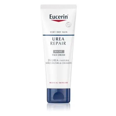 Eucerin UreaRepair Night Cream noční krém na obličej, krk a dekolt bez parfemace 50 ml