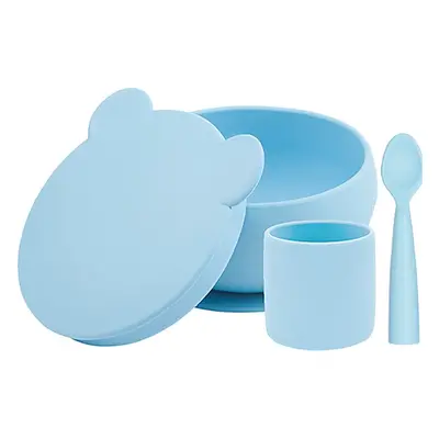 Minikoioi BLW I Mineral Blue jídelní set