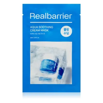 Real Barrier Aqua Soothing Cream Mask hydratační plátýnková maska 30 ml