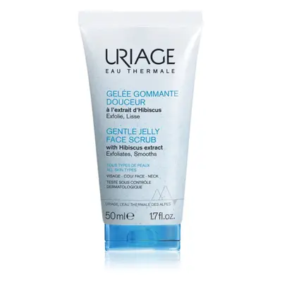 Uriage Gentle Jelly Face Scrub jemný pleťový peeling 50 ml