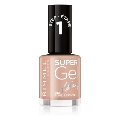 Rimmel Super Gel By Kate gelový lak na nehty bez užití UV/LED lampy odstín 012 Soul Session 12 m