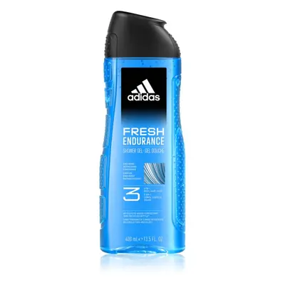 Adidas Fresh Endurance osvěžující sprchový gel 3 v 1 400 ml