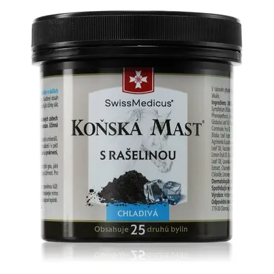 SwissMedicus Koňská mást s rašelinou chladivá mast 250 ml