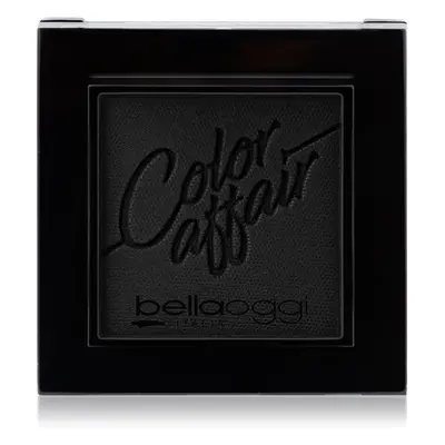 bellaoggi Color Affair Mat Eyeshadow matné oční stíny odstín Black Swan 2 g