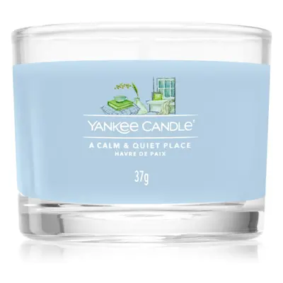 Yankee Candle A Calm & Quiet Place votivní svíčka I. Signature 37 g