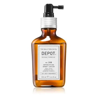 Depot No. 208 Detoxifying Spray Lotion detoxikační kúra pro pokožku hlavy 100 ml