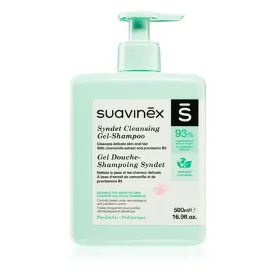 Suavinex Syndet Cleansing Gel-Shampoo dětský šampon 2 v 1 500 ml