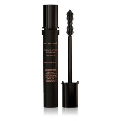 Max Factor Supreme Recharge řasenka pro efekt umělých řas náhradní náplň odstín Black 8 ml