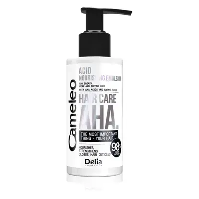 Delia Cosmetics Cameleo AHA vyživující emulze pro slabé vlasy 150 ml