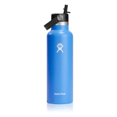 Hydro Flask Standard Mouth Straw Cap termoláhev barva Blue 621 ml