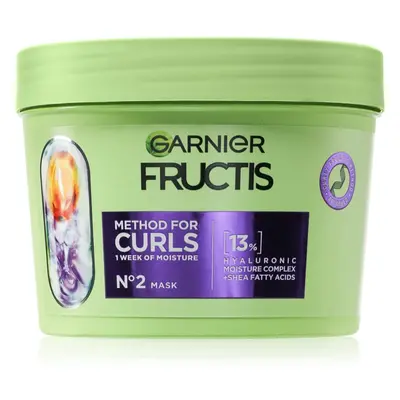 Garnier Fructis Hydra Curls hydratační maska na vlasy pro vlnité a kudrnaté vlasy 370 ml