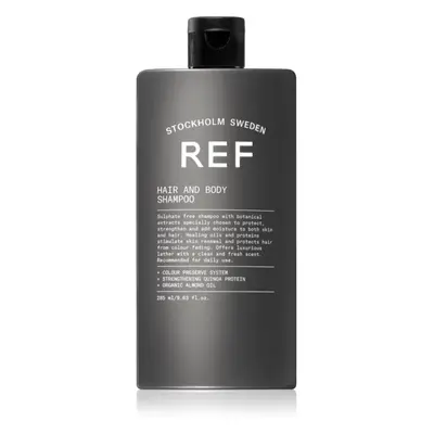 REF Hair & Body šampon a sprchový gel 2 v 1 285 ml