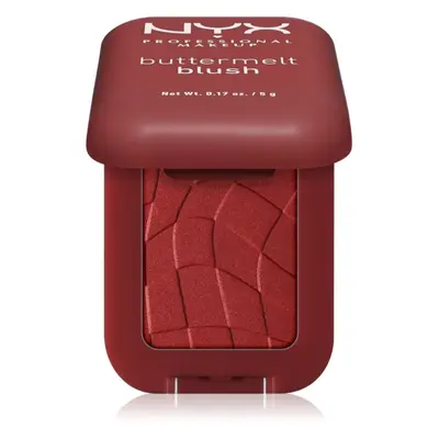 NYX Professional Makeup Buttermelt Blush pudrová tvářenka odstín 10 Back and Butta 5 g