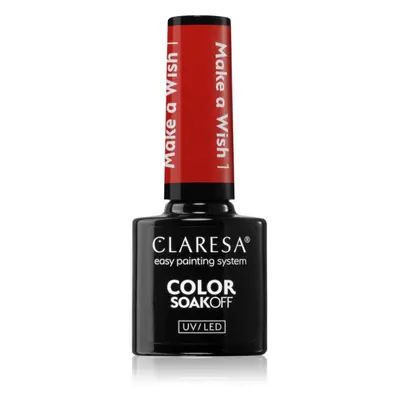 Claresa SoakOff UV/LED Color Make a Wish gelový lak na nehty odstín 1 5 g