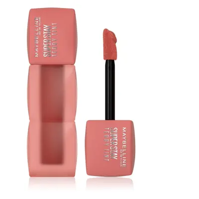 MAYBELLINE NEW YORK Teddy Tint dlouhotrvající rtěnka s matným efektem odstín 15 Skinny Dip 5 ml