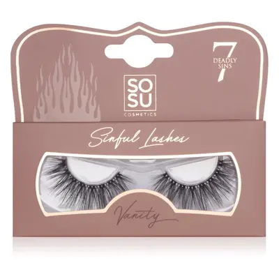 SOSU Cosmetics Deadly Sins Lashes umělé řasy Vanity 1 ks