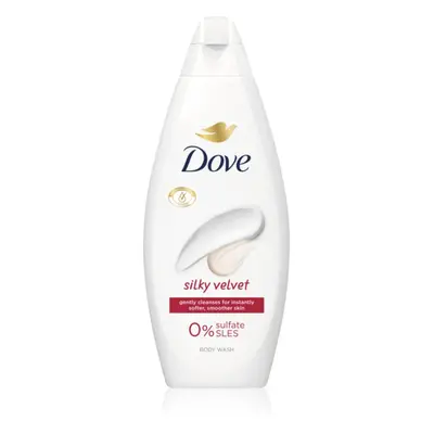 Dove Silky Velvet sprchový gel 250 ml