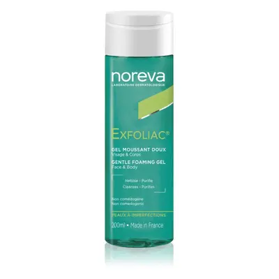 Noreva Exfoliac Gentle Foaming Gel jemný pěnivý gel pro problematickou pleť 200 ml