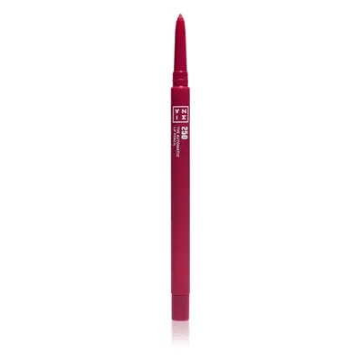 3INA The Automatic Lip Pencil konturovací tužka na rty odstín 250 - Wine red 0.35 g