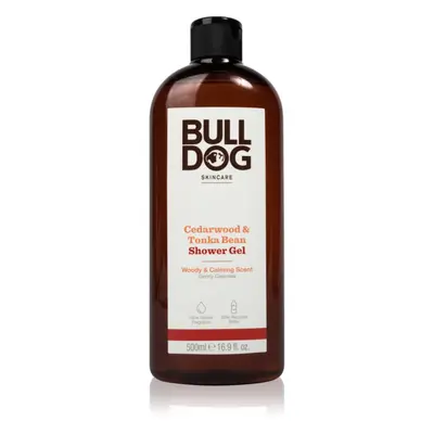 Bulldog Cedarwood and Tonka Bean sprchový gel pro muže 500 ml