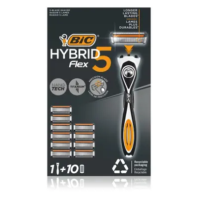 BIC Flex5 Hybrid holicí strojek + náhradní břity